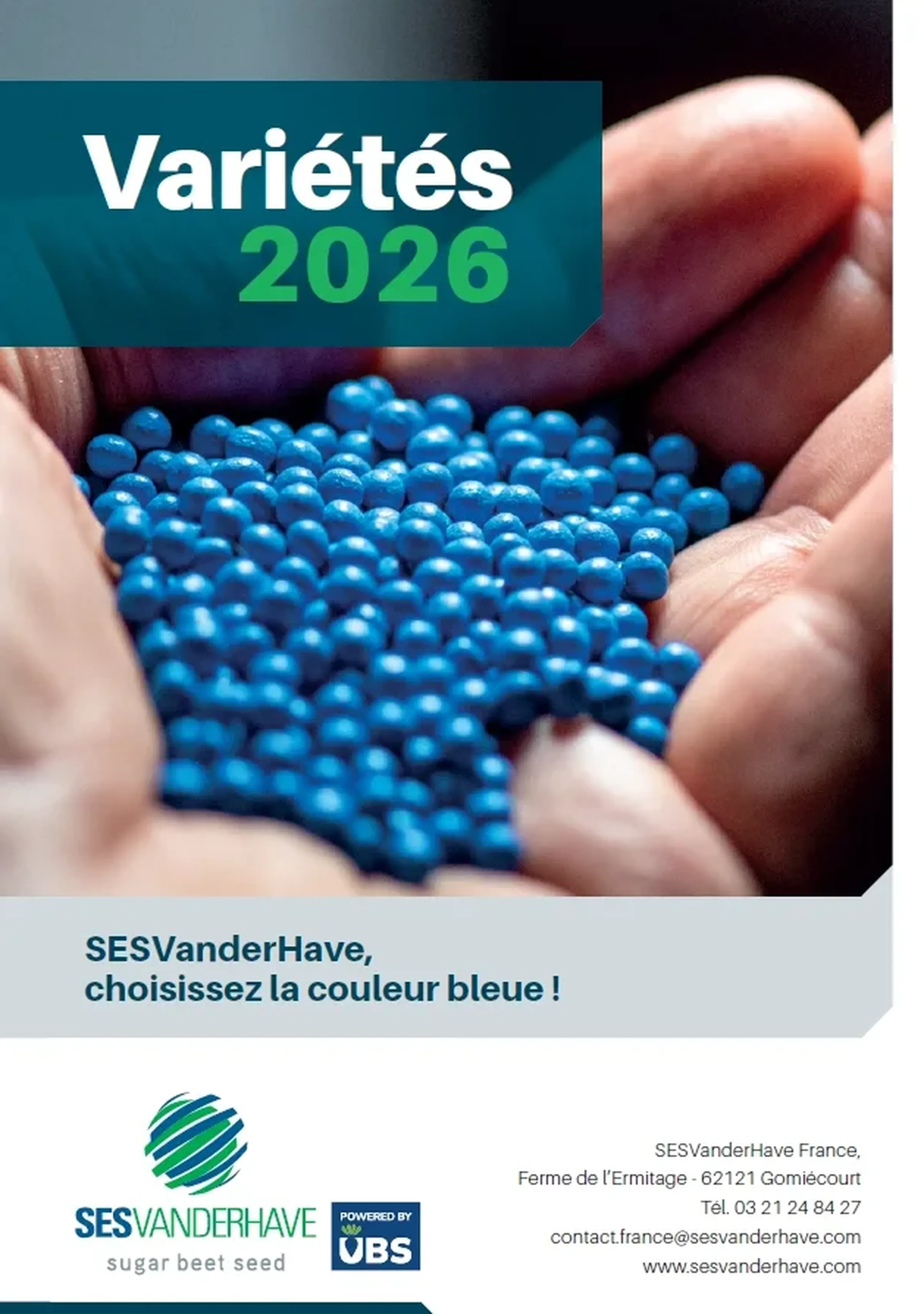 SES Vanderhave france catalogue varietes semis 2026